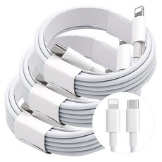 아이폰 초고속 충전 케이블 호환, 27W c to 8, 3개, 2m