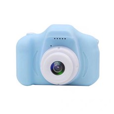 兒童數位相機 1080P高清版 迷你玩具相機 拍照錄影玩具 兒童禮物, 藍色, 1個