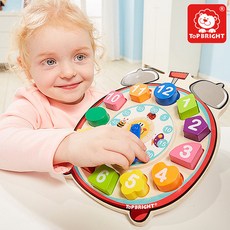 탑브라이트 도형 맞추기 시계놀이, 1세트