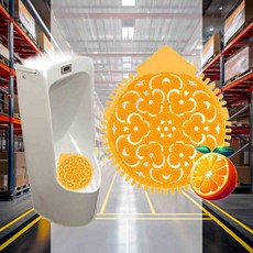 소변기 탈취패드 오렌지향 1P 요석 화장실 악취 향패드 강력세정 업소