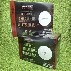 [정품] 커클랜드 골프공 코스트코 회원전용 리넨, 2개, 24개입, 화이트