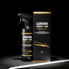 러스터 다이아몬드 올인원 물왁스 자동차 차량용 광택제 코팅제, 1개, 500ml