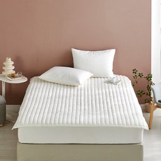 [MODERN HOUSE 중계점] 소프트워싱 극세사 양면패드 슈퍼싱글 크림 CV2225135, 단품