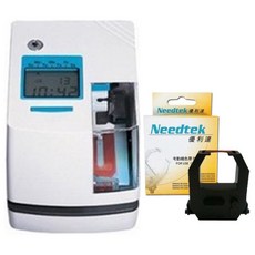優利達 Needtek TS-220 多功能印時鐘*證券公司、停車場適用*計時收費, 白色, 1個