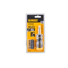 디월트 7in1 멀티비트 라쳇 주먹 드라이버 DWHT68005-KR, 1개