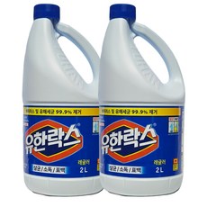 유한락스 레귤러+후로랄 2L, 2개