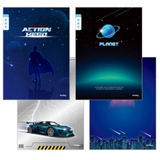 아이비스 초등3-6 남아용 알림장 좁은칸 24매 20줄 제본형 초등3-6알림장, 랜덤1개