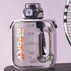 TKK 運動水壺 大容量耐高溫 美國 Tritan 材質, S249粉-1000ml, 1個, 1
