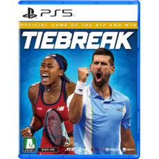 플레이스테이션 PS5 타이브레이크 오피셜 게임 오브 ATP 앤 WTA 한국어판