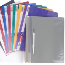 유라점빵 꽂이식 A4 화일 서류보관파일, 핑크