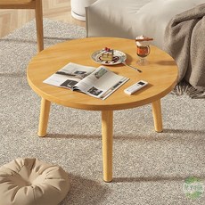 迷你實木小茶几 - 簡約風小桌子/床邊桌/咖啡桌, 1個, 迷你小茶几｜圓形(超取最多1組)
