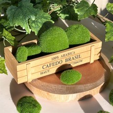 백군디자인 가짜 이끼돌 세트 10입 장식 이끼돌 데코 이끼돌 인조 이끼돌, 1개