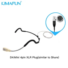 KIMAFUN Pro 유선 헤드셋 마이크 피트니스 요가 수업 회전 필라테스용 무지향성 콘덴서, 01 빠른  Mainland, 06 WP88-Beige-D4