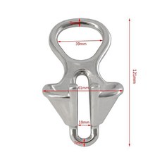 船用不銹鋼錨鏈連接器 扣 鎖 鏈接配件, 1個