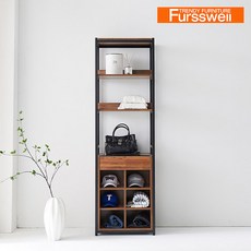 퍼스웰 리몬 드레스룸시스템행거600 오픈수납선반장(SG_156), 순백색