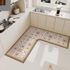 규조토 매트 주방 카펫 자형 바닥 미끄럼 방지 영역 러그 흡수성 발 물 흡수 속건성, AD
