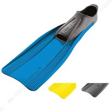 CRESSI CRESSSI 크레씨 클리오 오리발 스킨 스쿠버 장비, 블루