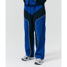 CGP 바이커 배색 파이핑 스트링 팬츠_블루 209945