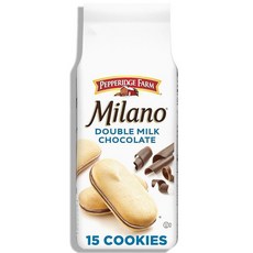 Pepperidge Farm Milano 밀크 초콜릿 쿠키 170g(6온스) 백 (쿠키 15개), 170g