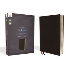 (영문도서) Nasb Thinline Bible Bonded Leather Black Red Letter Edition 1995 Text... Bonded Leather, Zondervan, English, 9780310450931