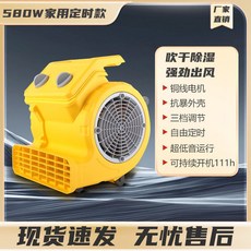 今日股份有限公司 商用強力除濕吹風機 冷熱風, 1個, 商用/家用地面吹干機 品質十年保障,580W-小空間速干+120分鐘定時