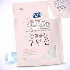 더에스 세정 구연산 1KG 1EA 기름때제거 욕실청소세제 욕실청소