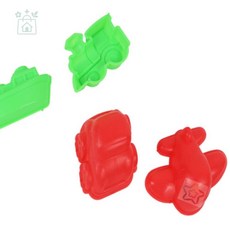 루다스 미술교재 모래놀이 몰드 4p