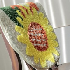 화분 받침대 원형 마감 실내 식물 장식 인테리어 소품, 1개, 몽땅 듀오플라워 발매트 소