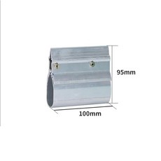 스크린 인쇄 스퀴지 핸들 보드 알루미늄 실크 스크레이퍼 굴삭 주, 1) 10cm handle, 1개