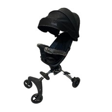 bebekiz 輕便型嬰兒手推車，單手收摺，輕巧好攜帶，寶寶外出舒適首選, 黑色