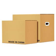 特硬搬家紙箱 大型, 發江浙滬皖 特硬39*32*33無扣手, 1個