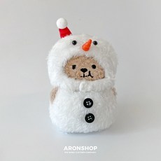 ARONSHOP 聖誕系列 換裝吊飾 韓國文創, 1個, 雪人服飾(10cm吊飾適用)
