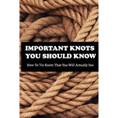 Important Knots You Should Know: How To Tie Knots That You Will Actually See: Knots Landing Paperback, Independently Published, English, 9798717603522