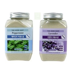 엘피스디자인 마사지 미용 소금 대용량 부드러운 각질 소금, 라벤더