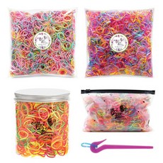 ebbmdalda 大容量髮圈+編髮工具 400g 5件組