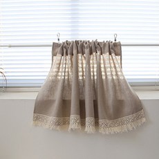 다모음집 레이스 바란스 작은창커튼