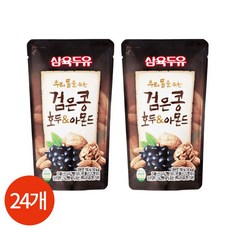 삼육 검은콩 호두 아몬드 두유, 190ml, 24개