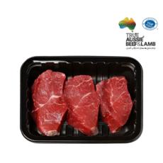 Halal Certified Australian Fresh Beef Chuck Tender 호주산 할랄 냉장 소고기 꾸리살 신선육 부드러운 구이용, 2개, 500g