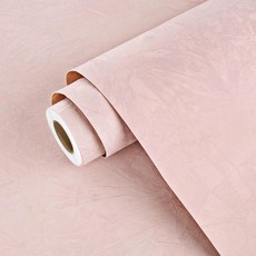 Wallercity Maroon 레드 자체 접착 벨벳 서랍 라이너 질감 있는 패브릭 벽지 침실용 부드러운 펠트 필 앤 스틱 플로킹 DIY 공예 화장대 선반용 44.5 x 599, 핑크