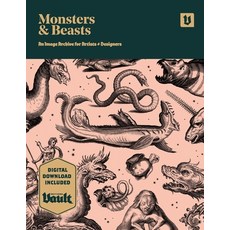 Monsters and Beasts: An Image Archive for Artists and Designers Paperback, Avenue House Press Pty Ltd