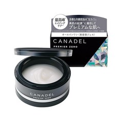 탄력 투명감이 있는 발랄한 느낌에 CANADEL 제로 올인원 58g 올인원 젤 미용액 하리 탄력 아름다운 피부 건조 투명감 보습 케어 페이스 케어 풍부한 꽃의 향기 일본제 카나델, 1개, 1g