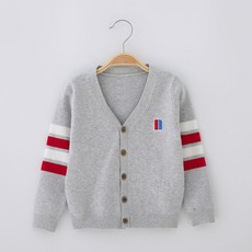 Crystalhouse 男童四線袖開襟外套 T244