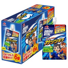 아미노 바이탈 아지노모토 젤리드 링크 가츠 기어 무스카트 맛 250g×6개, 1개, 250g