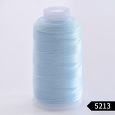 【針線】【送針】拉不斷的皮革綫 尼龍綫 手縫針綫 縫紉機綫 250D/3股細綫 風箏線 裁縫 車縫線 手縫線 縫紉線, 天藍5213, 1個