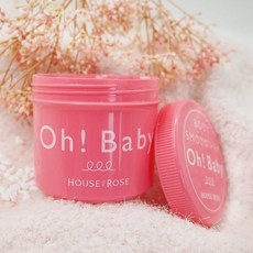 Oh! Baby 玫瑰屋去角質磨砂膏570g-溫和去除老廢角質，使肌膚恢復柔滑細緻, 1個