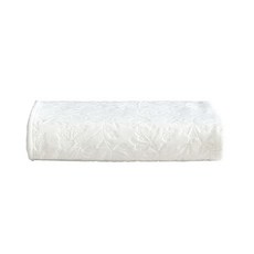 Eddie Bauer 울트라 소프트 플러시 셰르파 플리스 담요 엘크 스탠스 그레이, Woodblock Floral White