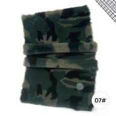 SEWBATO 인공 모피 목화 DIY 직물 봉제 25X45CM 공예 머리 인형 패브릭 플러시 8CM 인테리어, 1개, 7