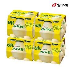 빙그레 바나나맛 우유, 바나나우유, 16개, 240ml