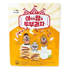 아몬드땅콩 두부과자 과자선물세트, 55g, 3개