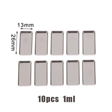 전문 자석 팔레트 여행 상자; 고급 알루미늄 0.5ml/1ml/2ml 수채화 물감 키트, 02 10pcs 1326mm